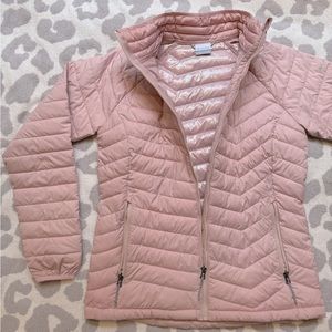 Columbia Powder Lite Jacket Puffer Dusty Pink